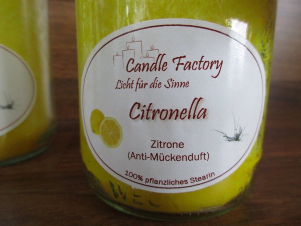 Duft-Kerze "Citronella"
